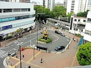 南茨木駅前の風景