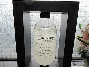 プレゼントで貰ったストームグラス