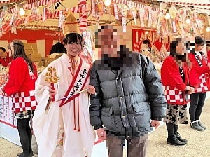 福娘さんと2ショットも可能