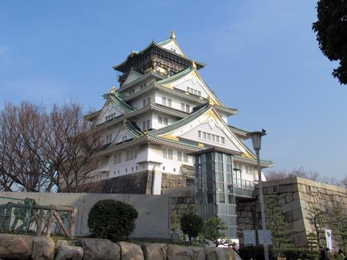 2022.4月の大阪城天守閣