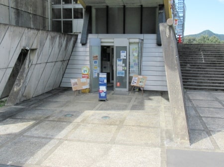 テラドームの入口