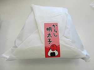 辛子明太子のおにぎり