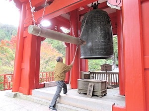 比叡山延暦寺で