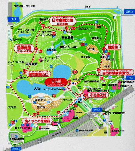 園内バスルート