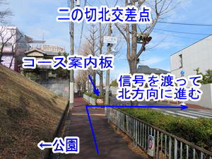 二ノ切北交差点