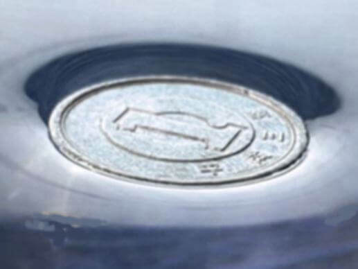 アルミは軽いという写真