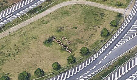 ガンバロウ日本のモニュメント