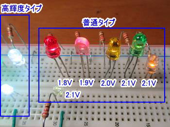 普通タイプの順電圧