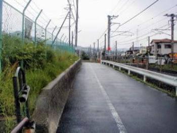 駅前の道路