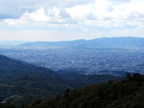 京都方面遠望