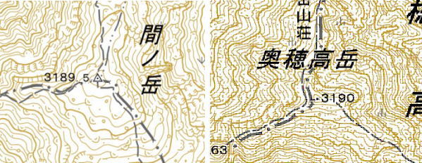 地理院WEBマップでの高さ