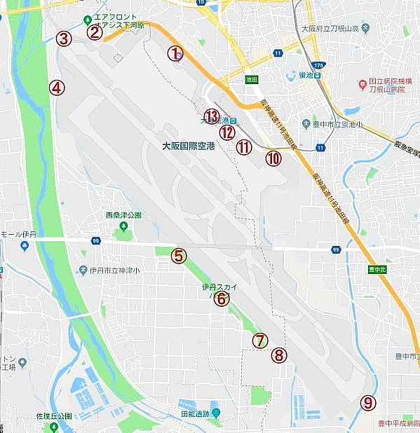 調査したビュースポット