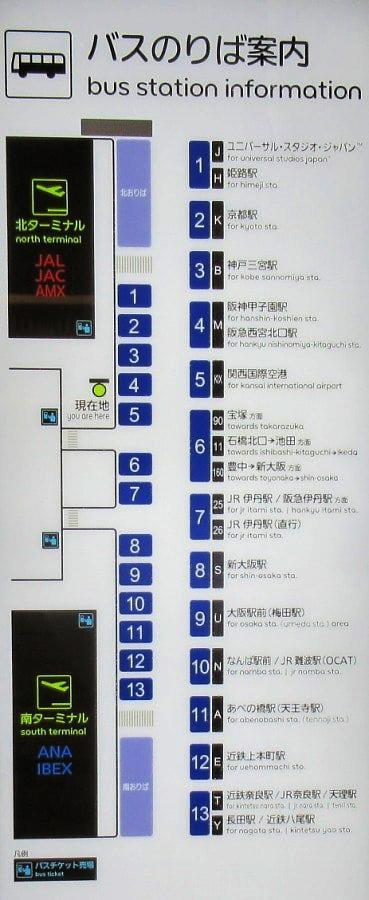 リムジンバス行き先