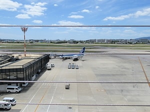 展望デッキから