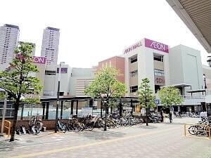 大日駅から見たイオンモール