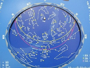 ダイソーの星座盤