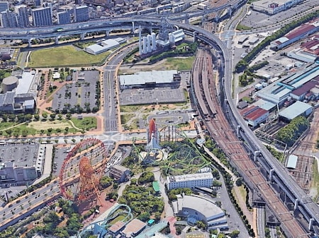 同　拡大　スペースワールド：グーグル