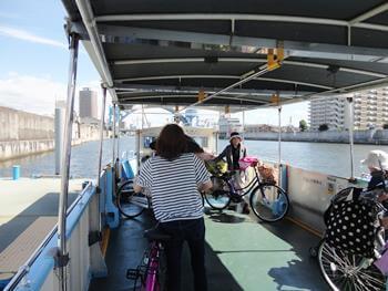 自転車利用も多いですね