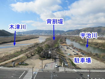 さくらであい館に近い駐車場