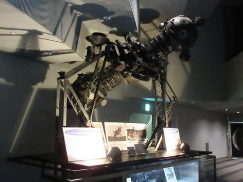 電気科学館で使われたプラネタリウム装置